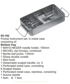 Suturing Instrument Set. Pocket Instrument Set